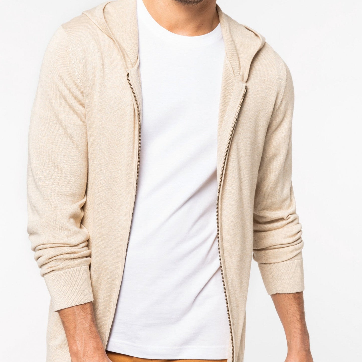 JERSEY CON CAPUCHA CON LYOCELL TENCEL™ HOMBRE